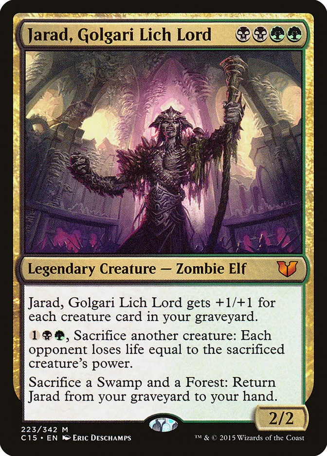 Jarad, Golgari Lich Lord 「C15/223」「EN」