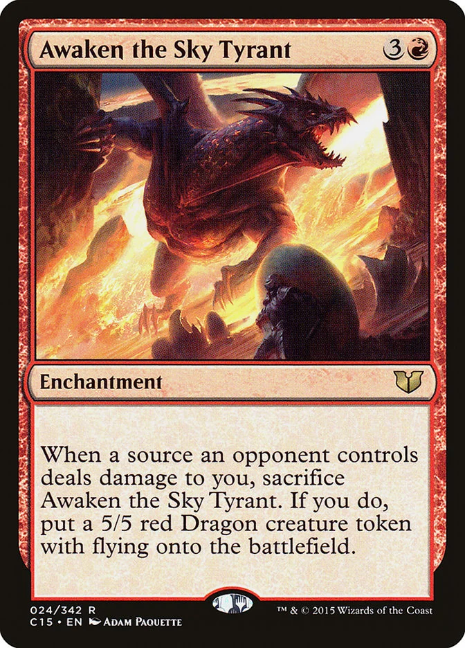 Awaken the Sky Tyrant 「C15/24」「EN」