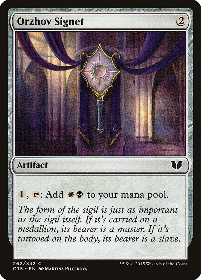 Orzhov Signet 「C15/262」「EN」