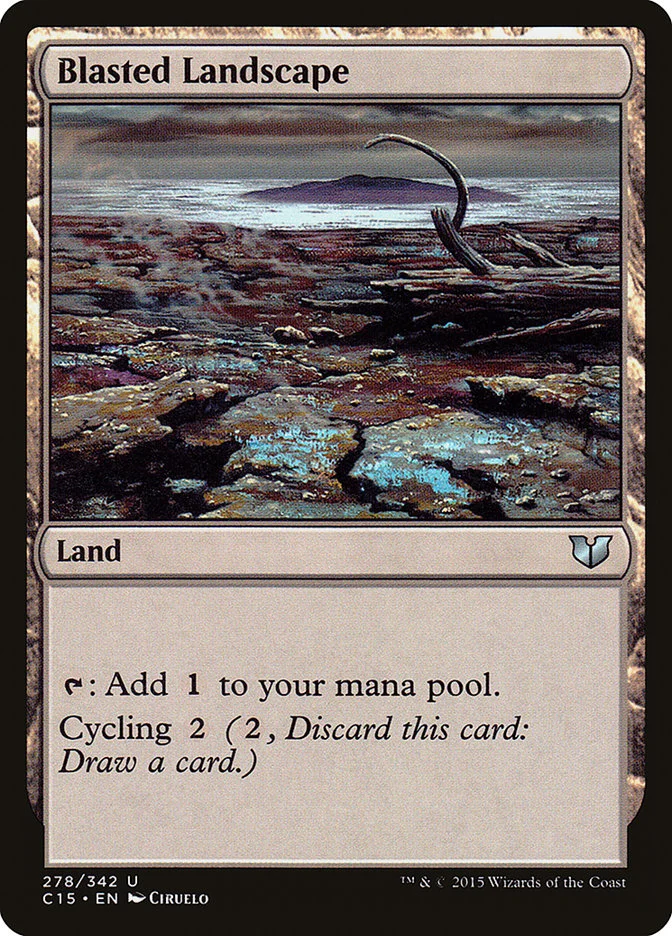 Blasted Landscape 「C15/278」「EN」