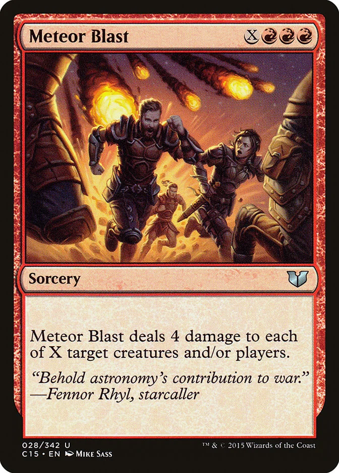 Meteor Blast 「C15/28」「EN」