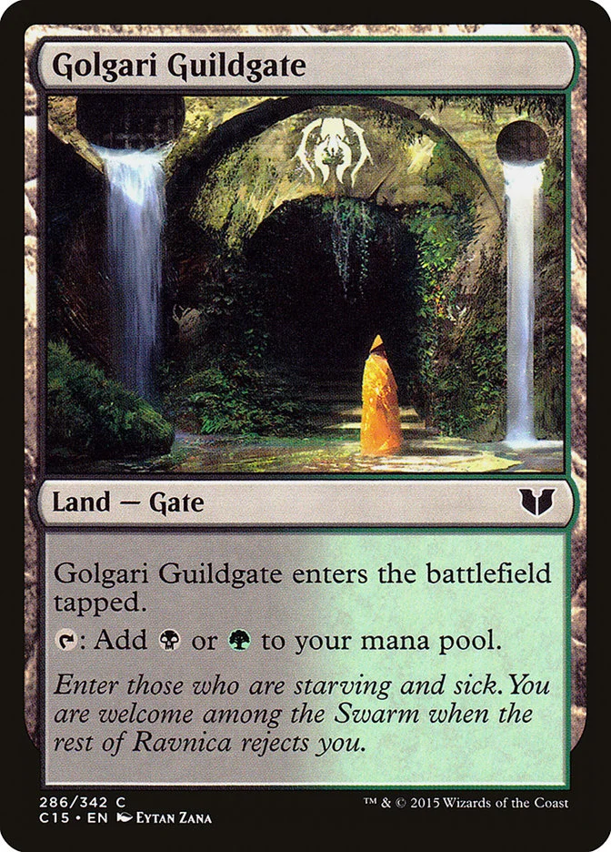 Golgari Guildgate 「C15/286」「EN」
