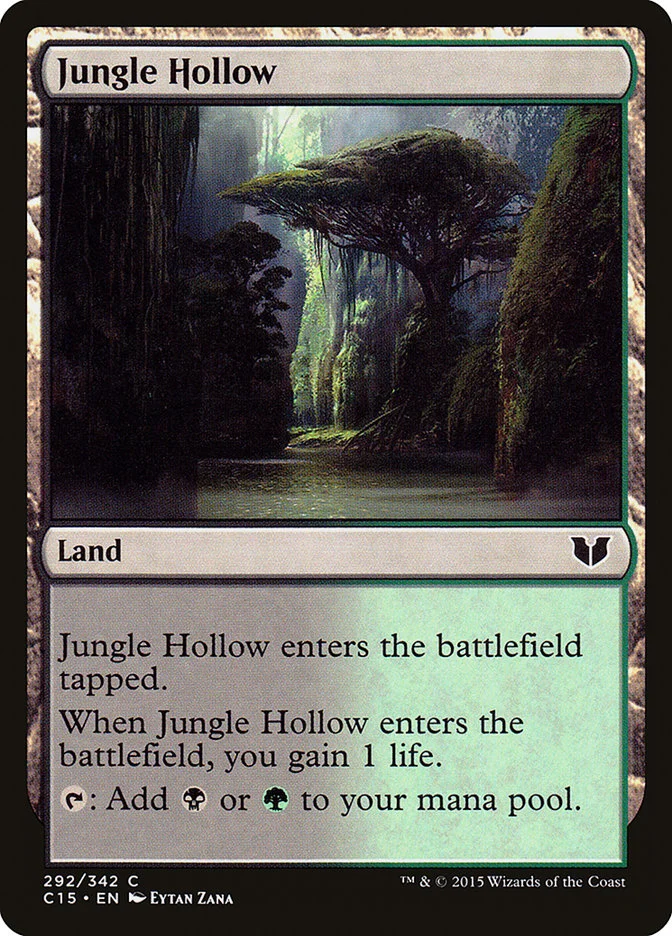 Jungle Hollow 「C15/292」「EN」