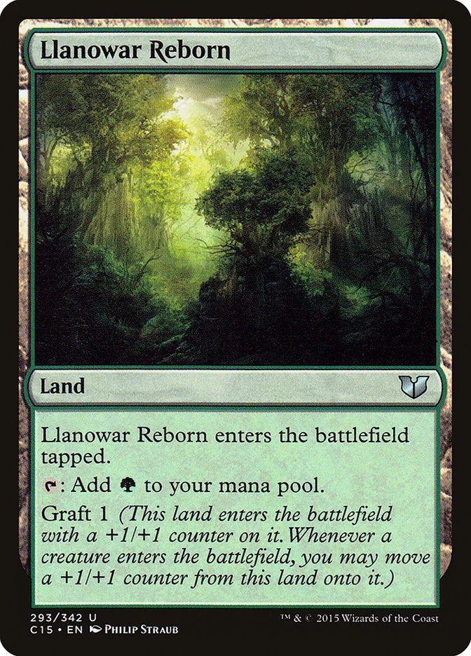 Llanowar Reborn 「C15/293」「EN」