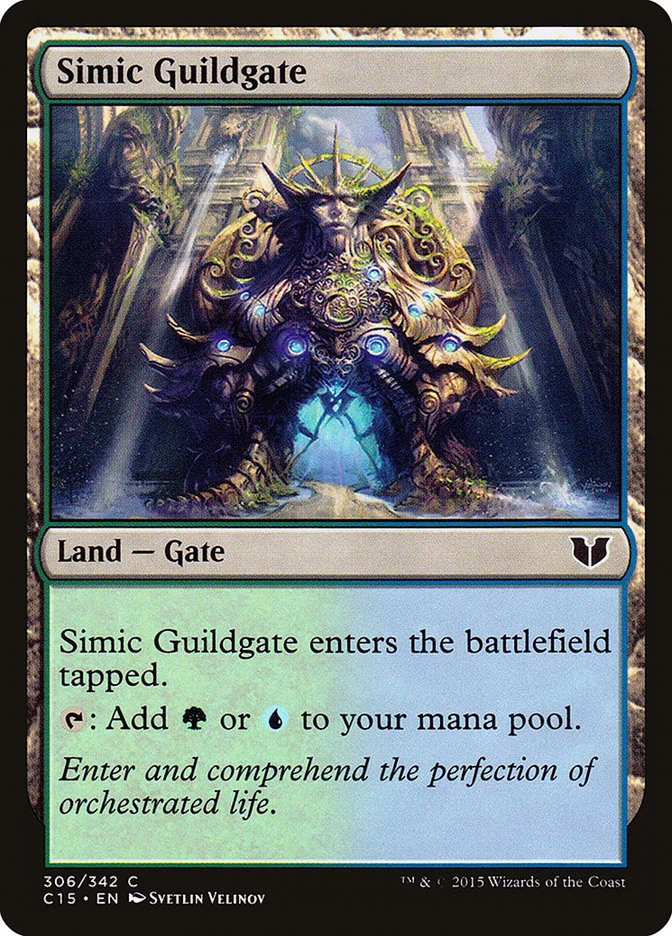 Simic Guildgate 「C15/306」「EN」