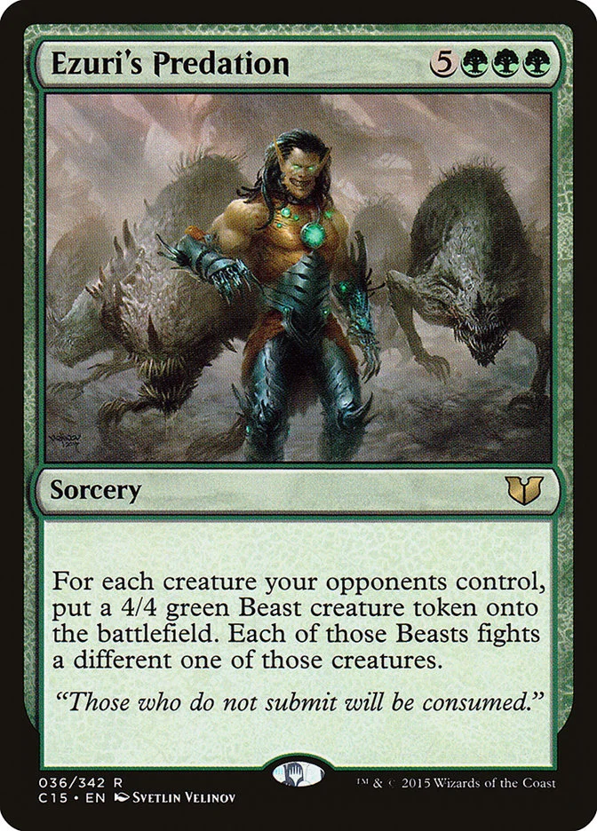 Ezuri's Predation 「C15/36」「EN」