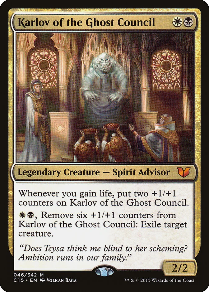 Karlov of the Ghost Council 「C15/46」「EN」