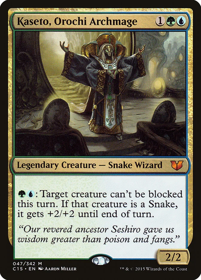Kaseto, Orochi Archmage 「C15/47」「EN」