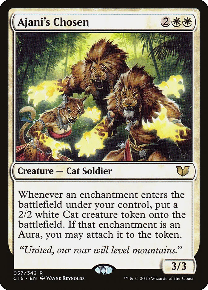 Ajani's Chosen 「C15/57」「EN」