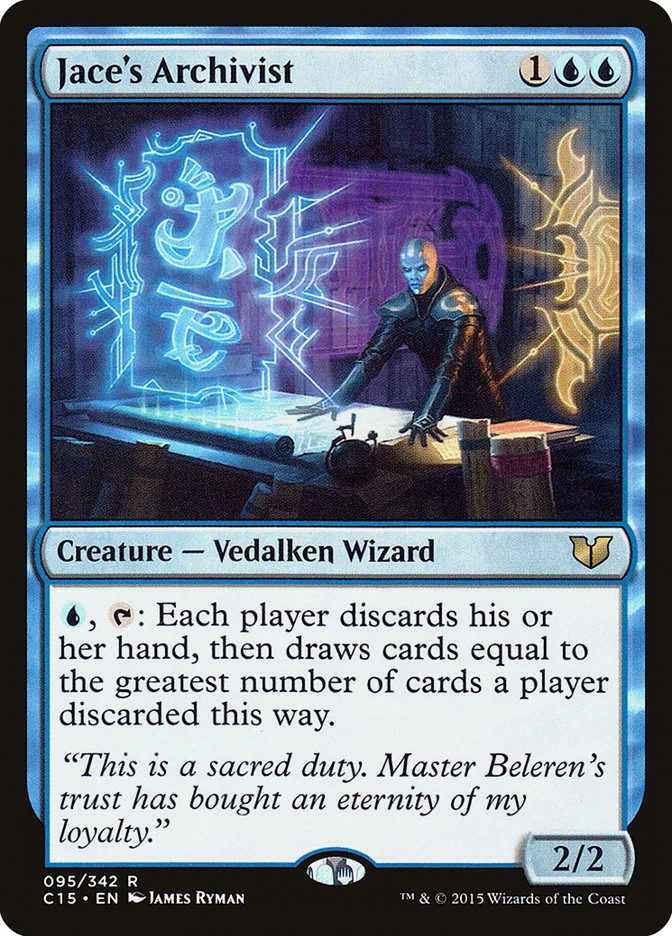 Jace's Archivist 「C15/95」「EN」
