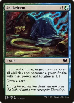 Snakeform #242 · Magic: The Gathering