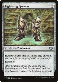 Lightning Greaves #257 · Magic: The Gathering