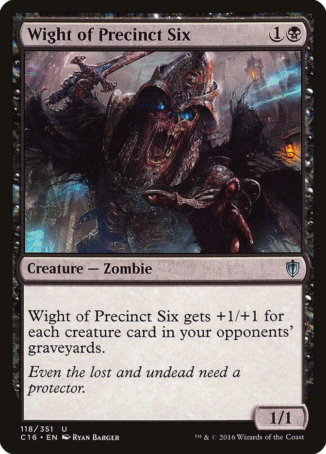 Wight of Precinct Six 「C16/118」「EN」
