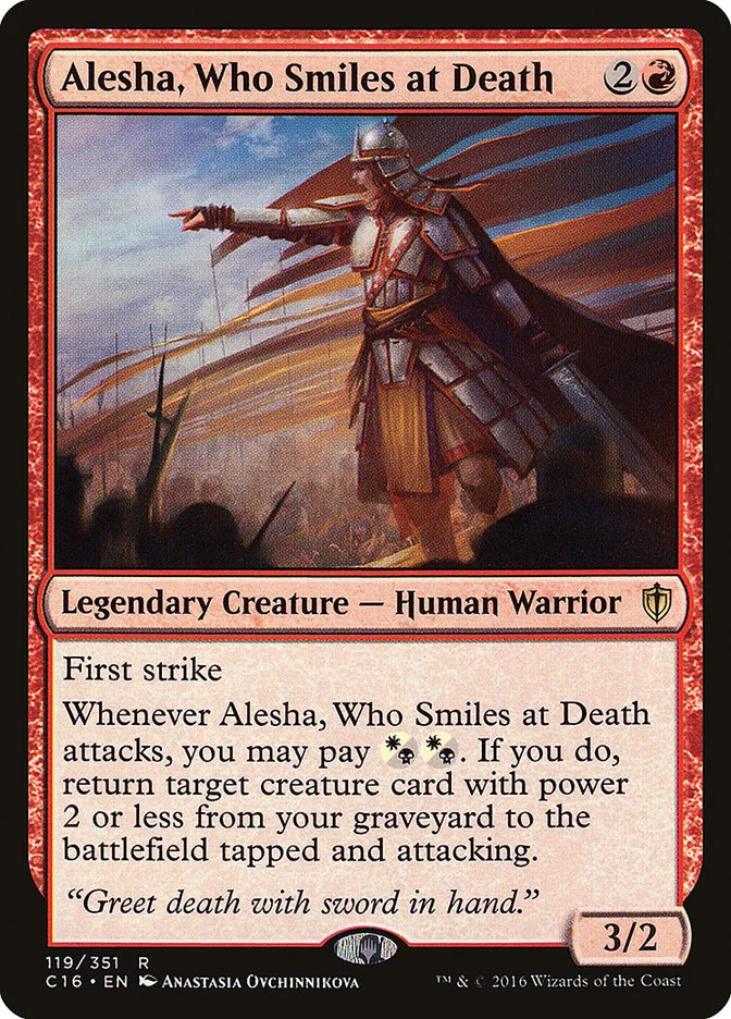 Alesha, Who Smiles at Death 「C16/119」「EN」