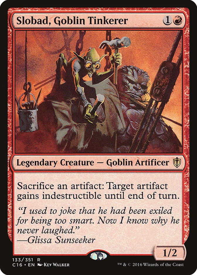 Slobad, Goblin Tinkerer 「C16/133」「EN」