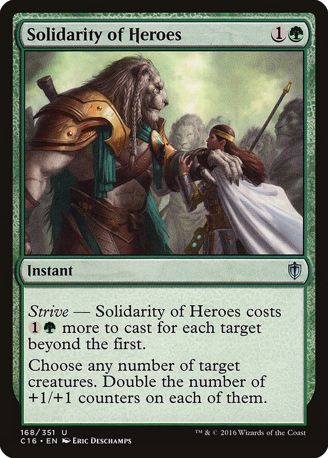 Solidarity of Heroes 「C16/168」「EN」