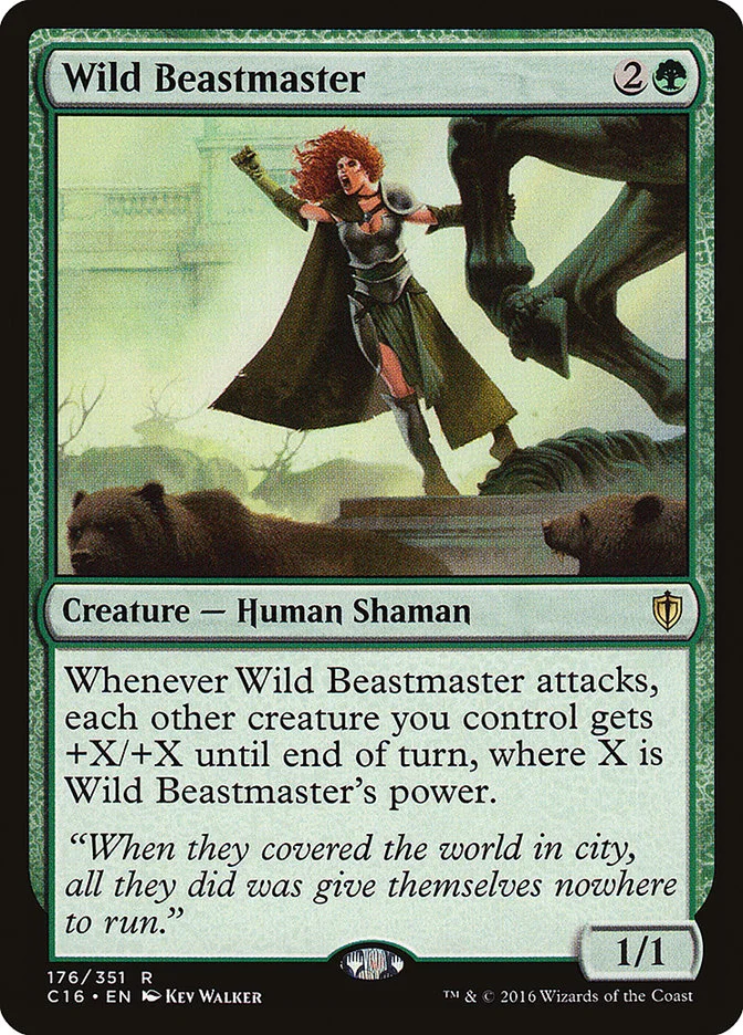 Wild Beastmaster 「C16/176」「EN」