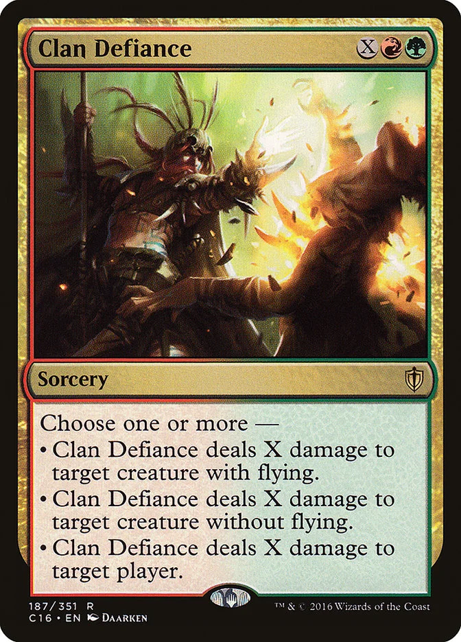 Clan Defiance 「C16/187」「EN」