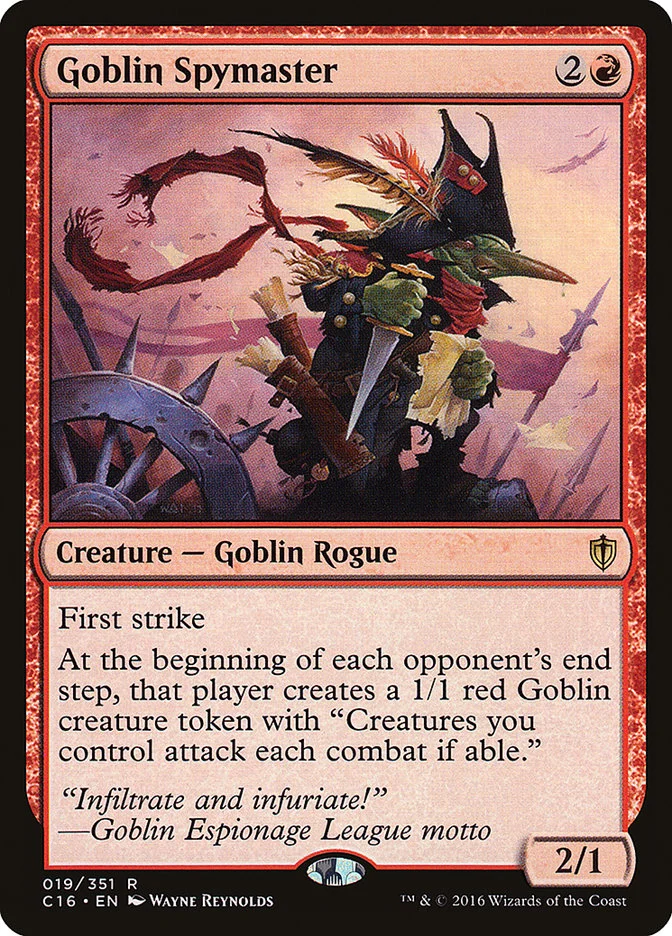 Goblin Spymaster 「C16/19」「EN」