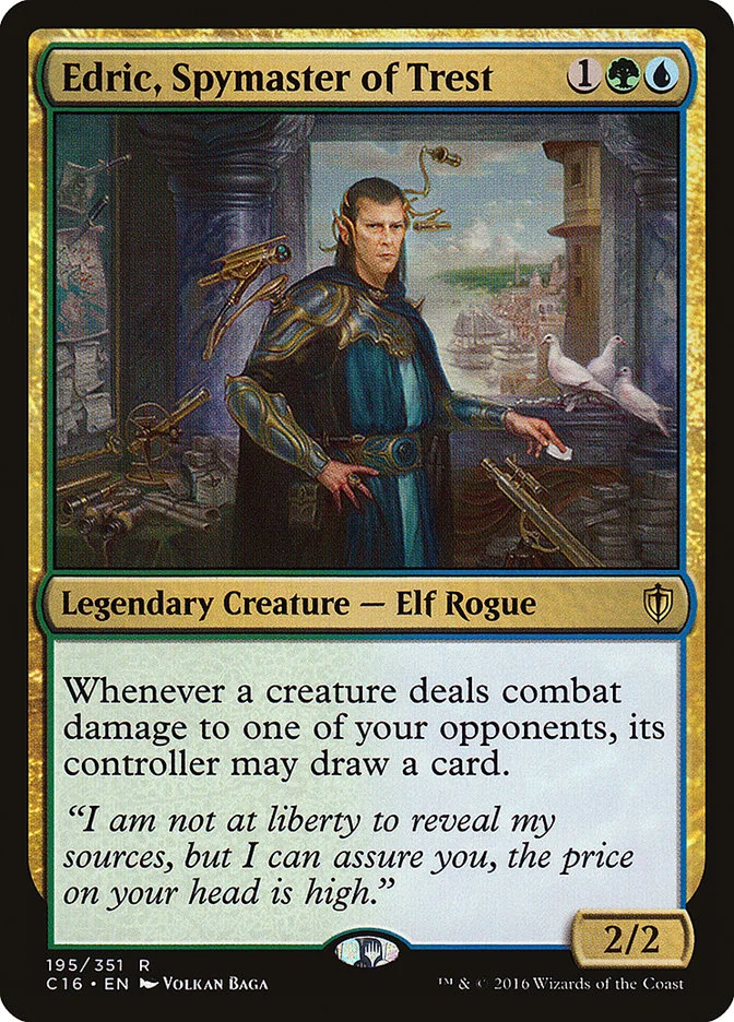 Edric, Spymaster of Trest 「C16/195」「EN」