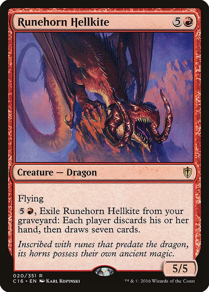 Runehorn Hellkite 「C16/20」「EN」