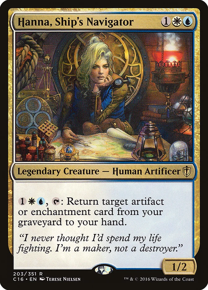 Hanna, Ship's Navigator 「C16/203」「EN」