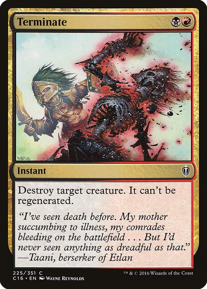 Terminate 「C16/225」「EN」