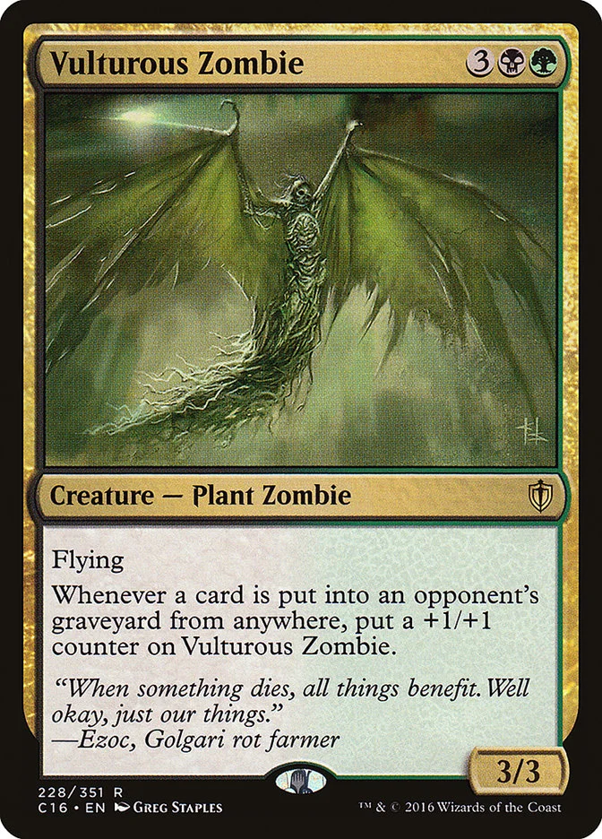 Vulturous Zombie 「C16/228」「EN」