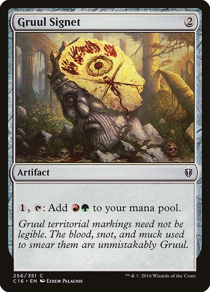 Gruul Signet 「C16/256」「EN」