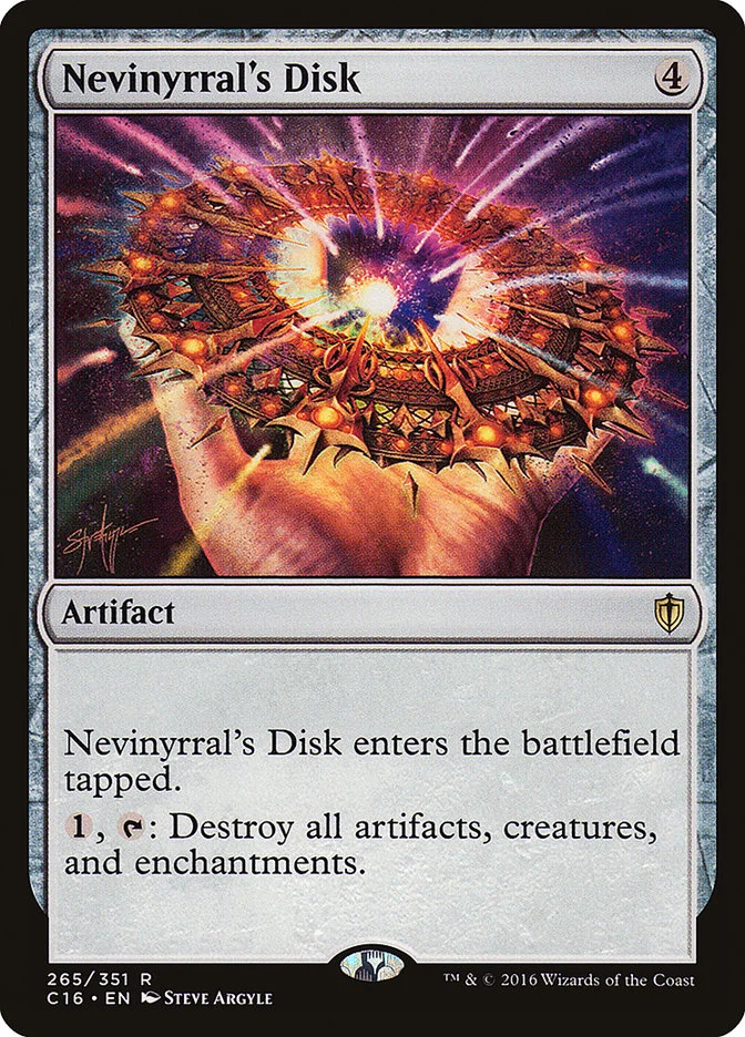 Nevinyrral's Disk 「C16/265」「EN」