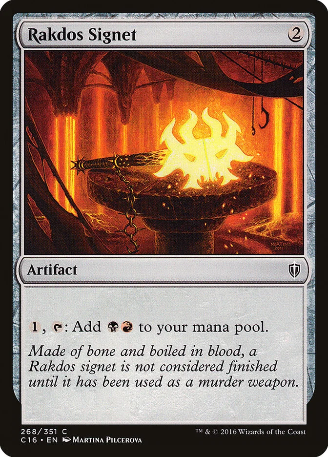 Rakdos Signet 「C16/268」「EN」
