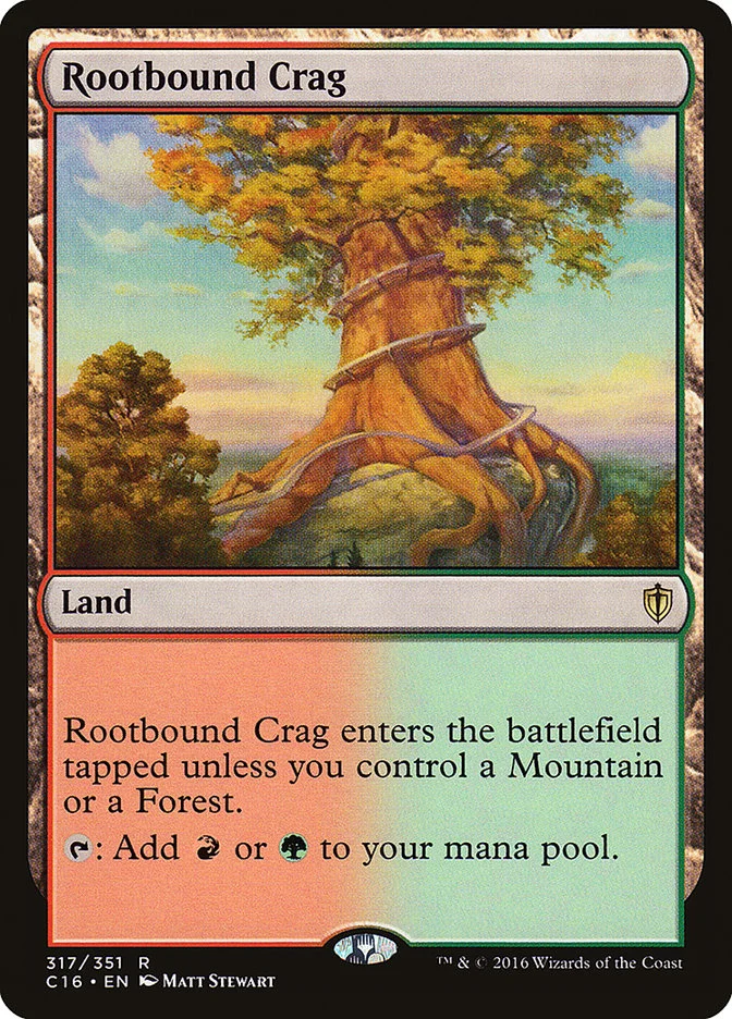 Rootbound Crag 「C16/317」「EN」