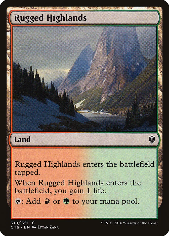 Rugged Highlands 「C16/318」「EN」