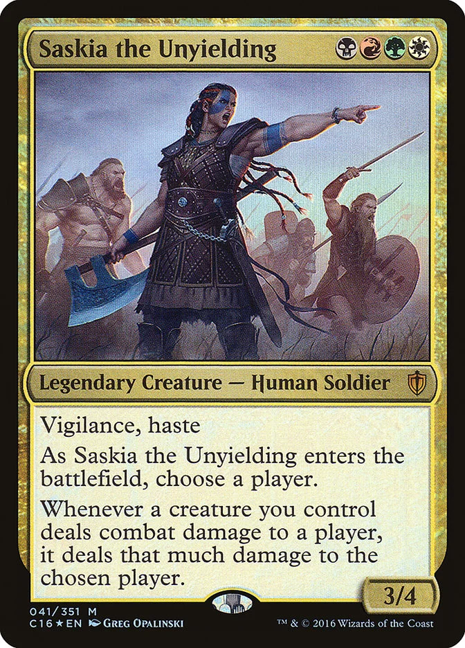 Saskia the Unyielding 「C16/41」「EN」