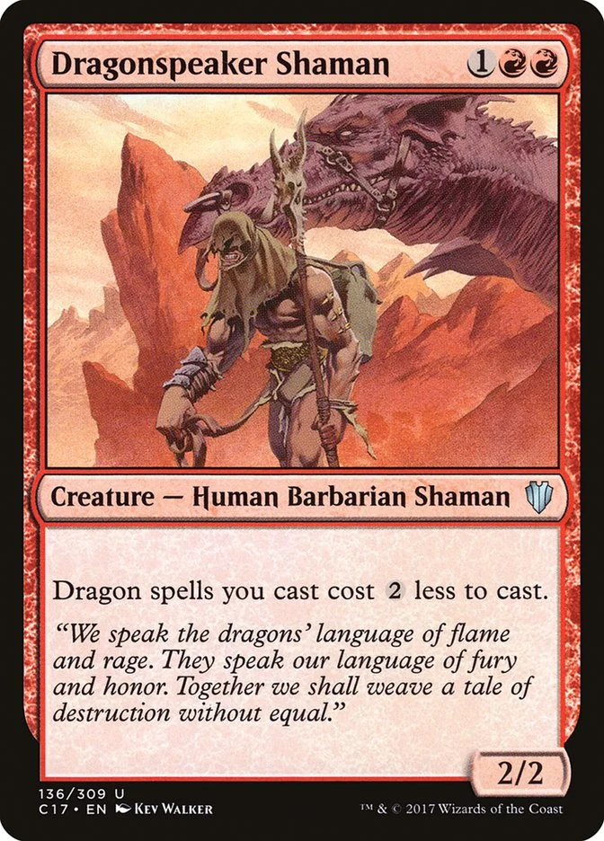 Dragonspeaker Shaman 「C17/136」「EN」
