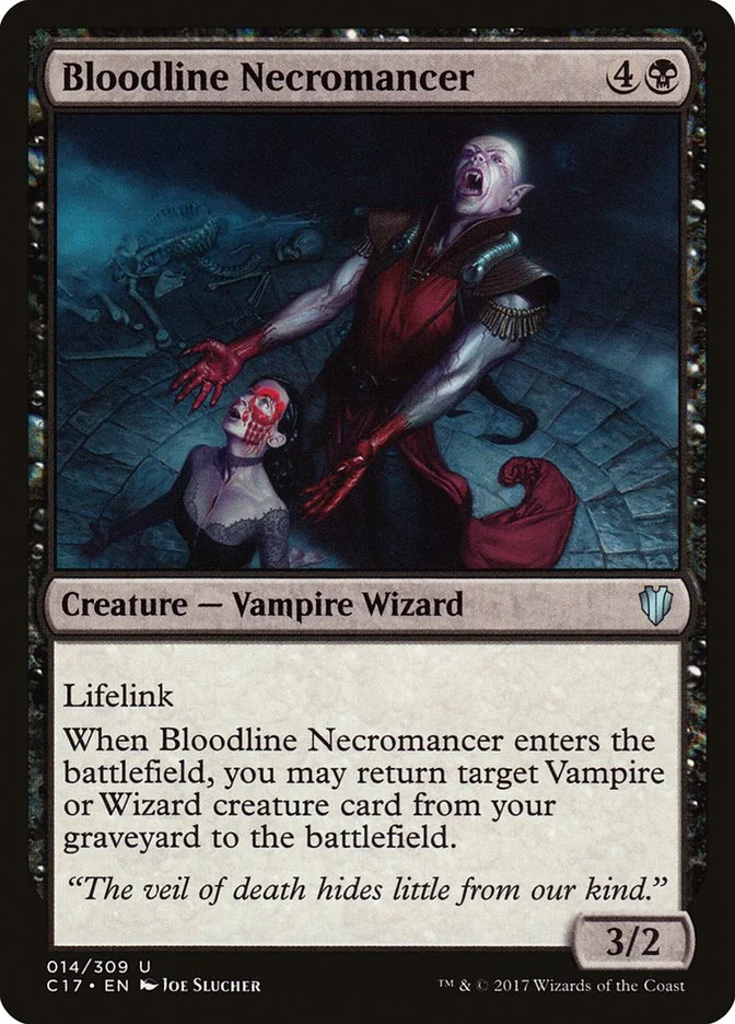 Bloodline Necromancer 「C17/14」「EN」