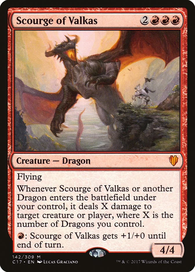 Scourge of Valkas 「C17/142」「EN」