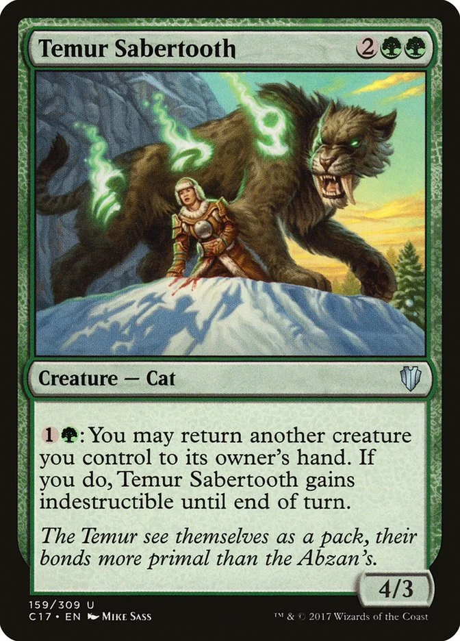 Temur Sabertooth 「C17/159」「EN」