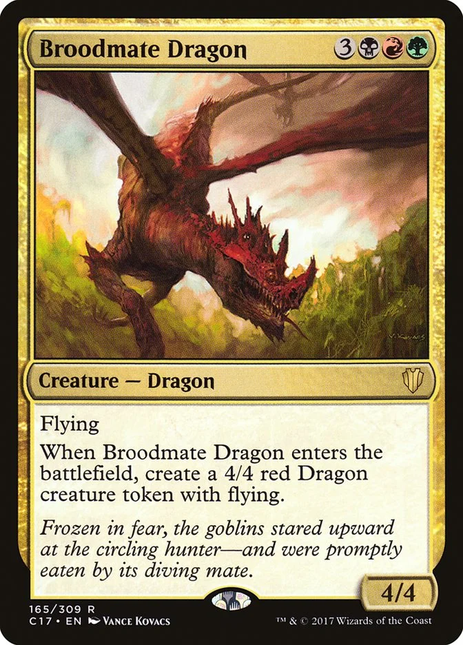 Broodmate Dragon 「C17/165」「EN」