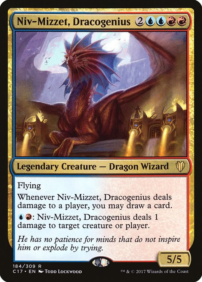 Niv-Mizzet, Dracogenius 「C17/184」「EN」