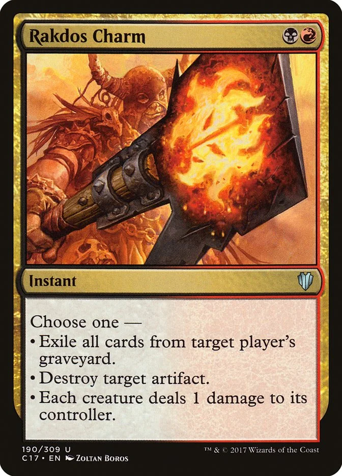 Rakdos Charm 「C17/190」「EN」