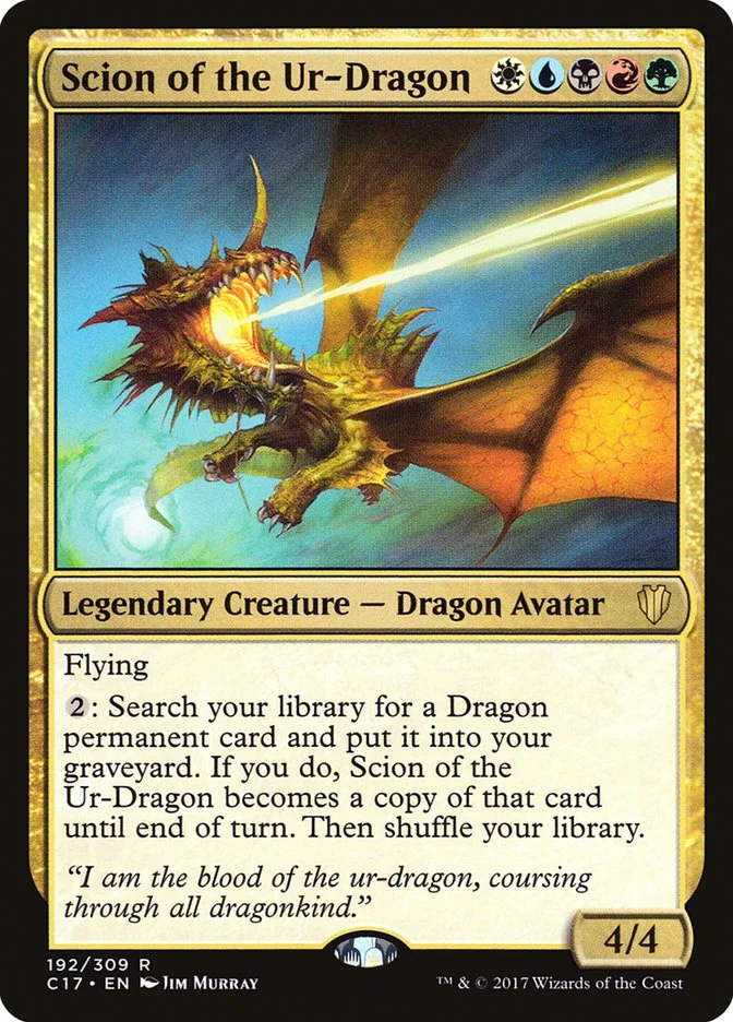 Scion of the Ur-Dragon 「C17/192」「EN」