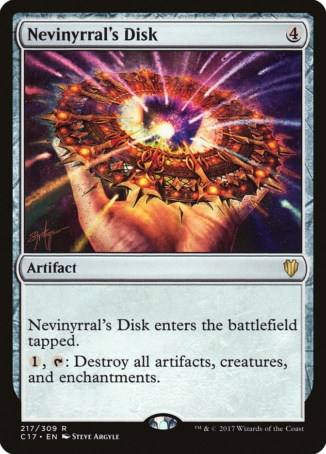 Nevinyrral's Disk 「C17/217」「EN」