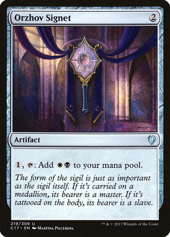 Orzhov Signet 「C17/219」「EN」
