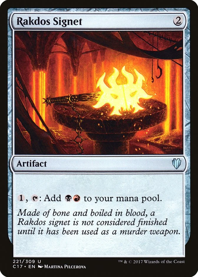 Rakdos Signet 「C17/221」「EN」
