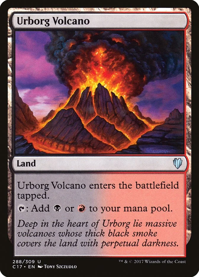 Urborg Volcano 「C17/288」「EN」