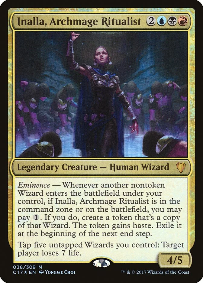 Inalla, Archmage Ritualist 「C17/38」「EN」