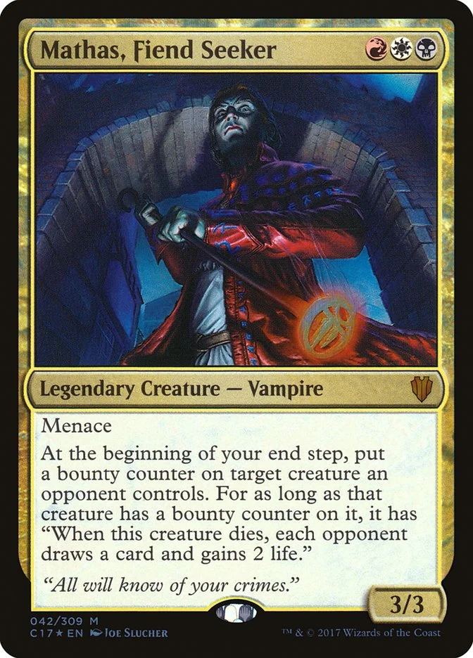 Mathas, Fiend Seeker 「C17/42」「EN」