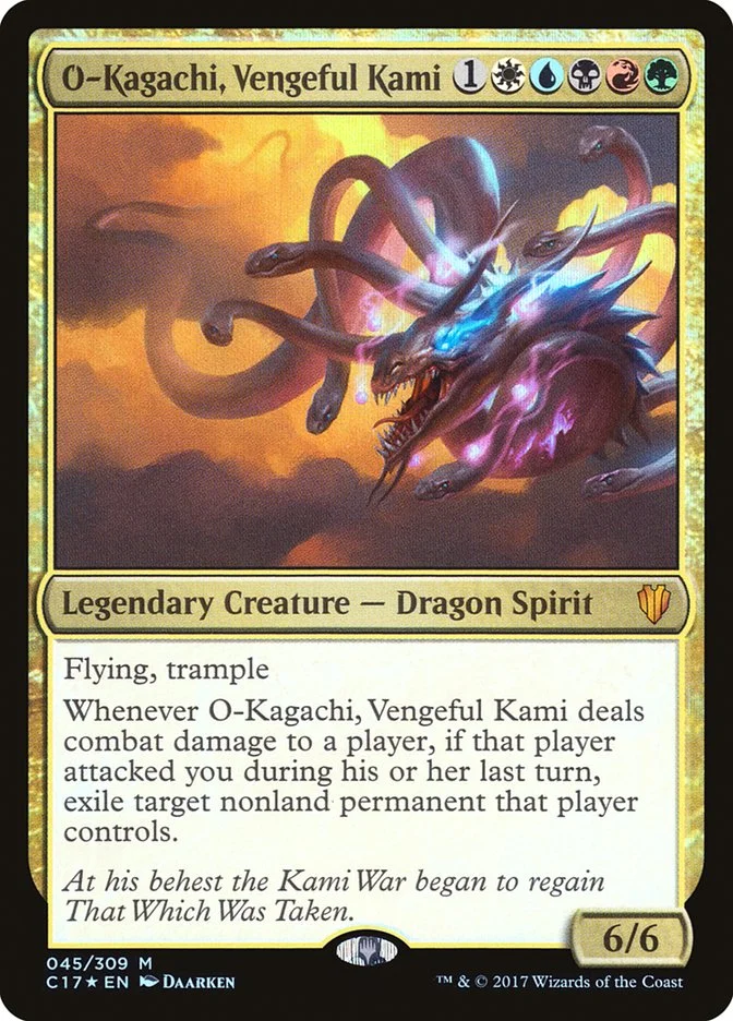 O-Kagachi, Vengeful Kami 「C17/45」「EN」