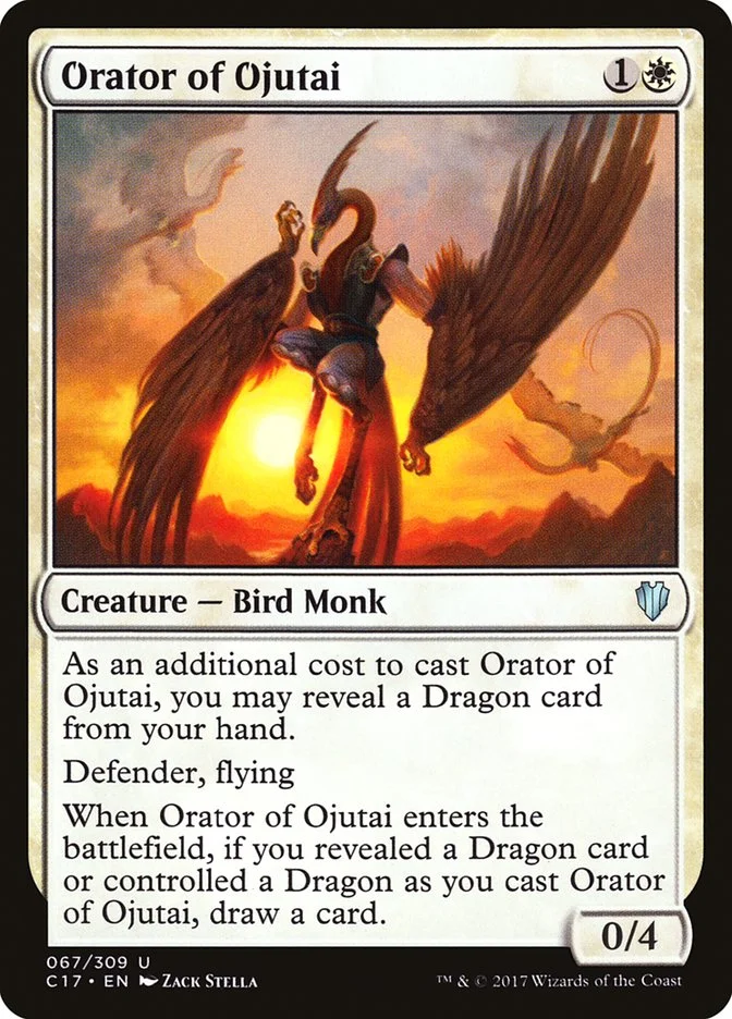Orator of Ojutai 「C17/67」「EN」